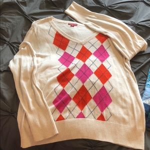 Pre-Loved Argyle Sweater